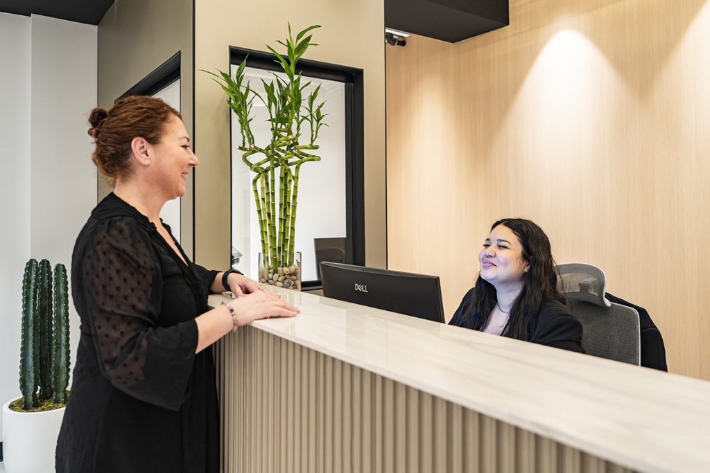 NYC Dentistry Center Reception