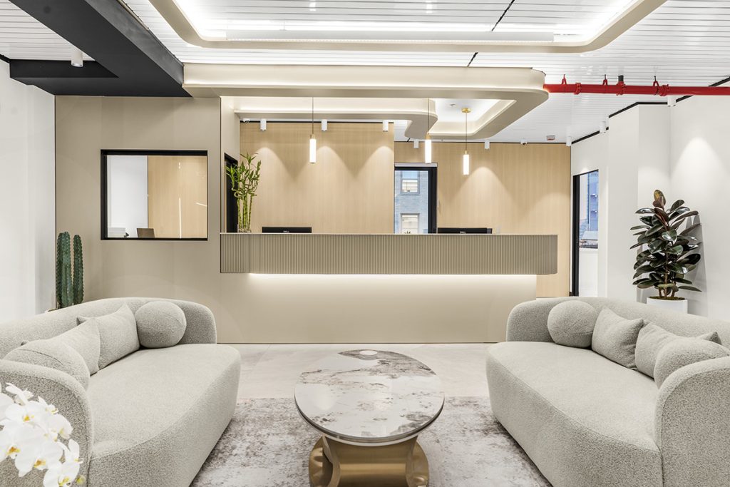 NYC Dentistry Center Waiting Area & Reception