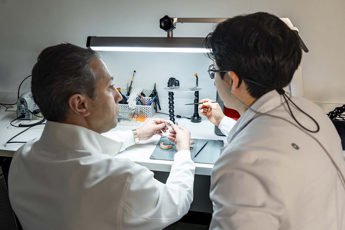 Consultation for cosmetic, restorative, and dental implant services at Midtown Manhattan NYC Dentistry Center